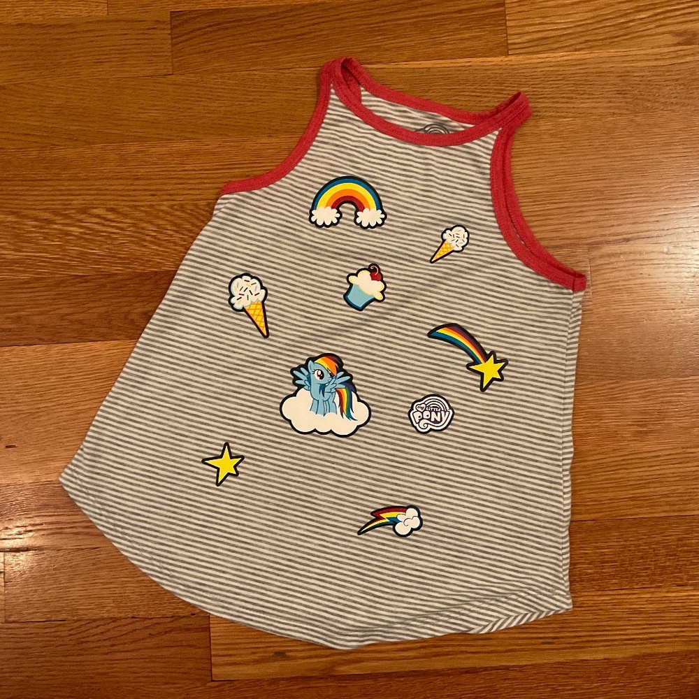 My Little Pony Girls Tank Top Size Small